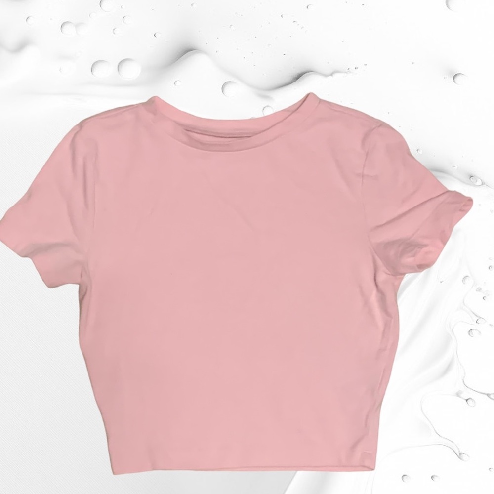 Pink Cropped XS Tshirt